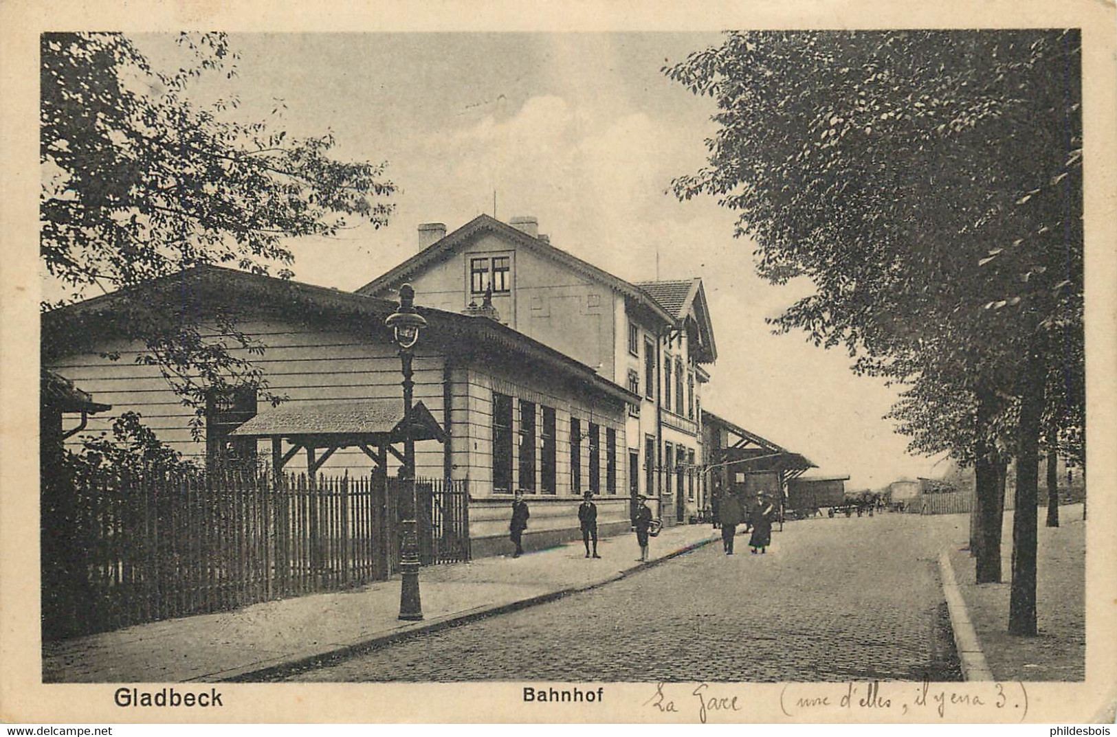 ALLEMAGNE  GLADBECK   La Gare - Gladbeck