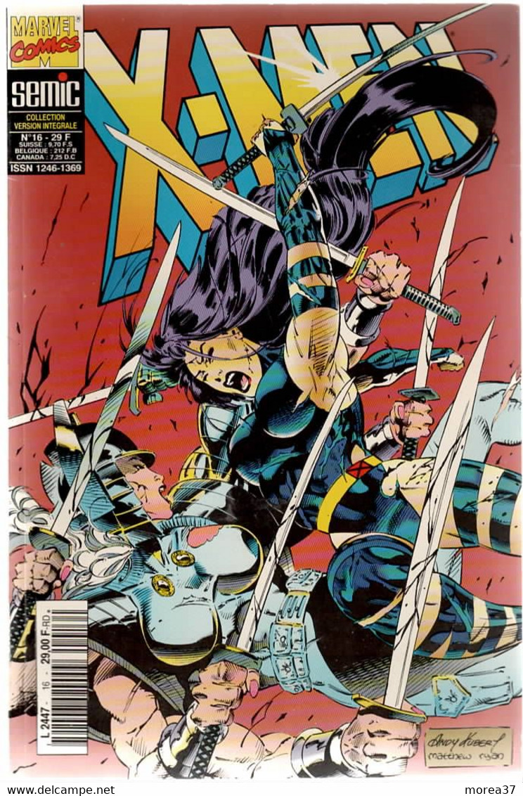 X MEN N°16    MARVEL COMICS - XMen