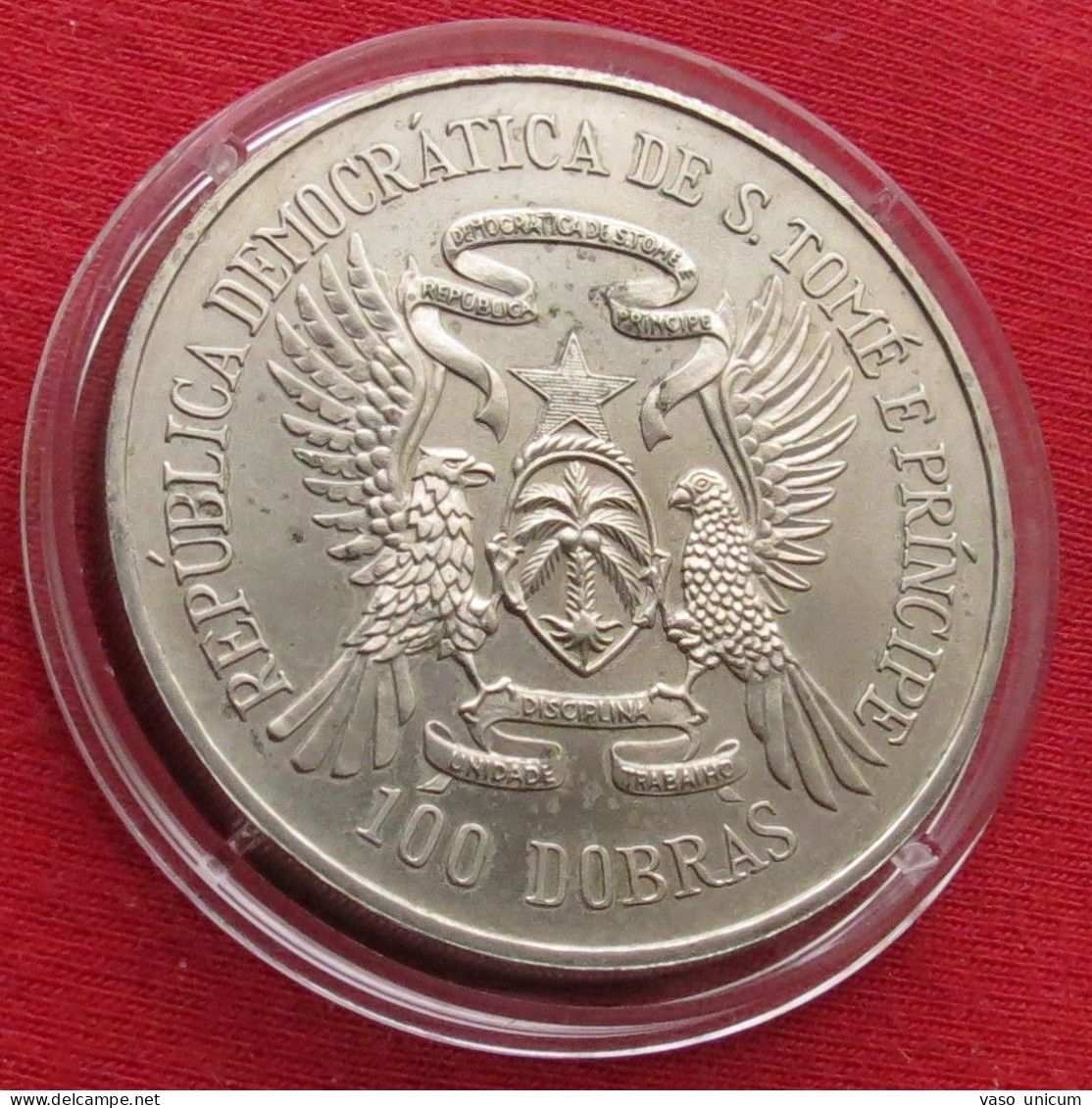 Sao Tome 100 Dobras 1985 Independence 10 Years S.Thomas Principe - Sao Tome And Principe