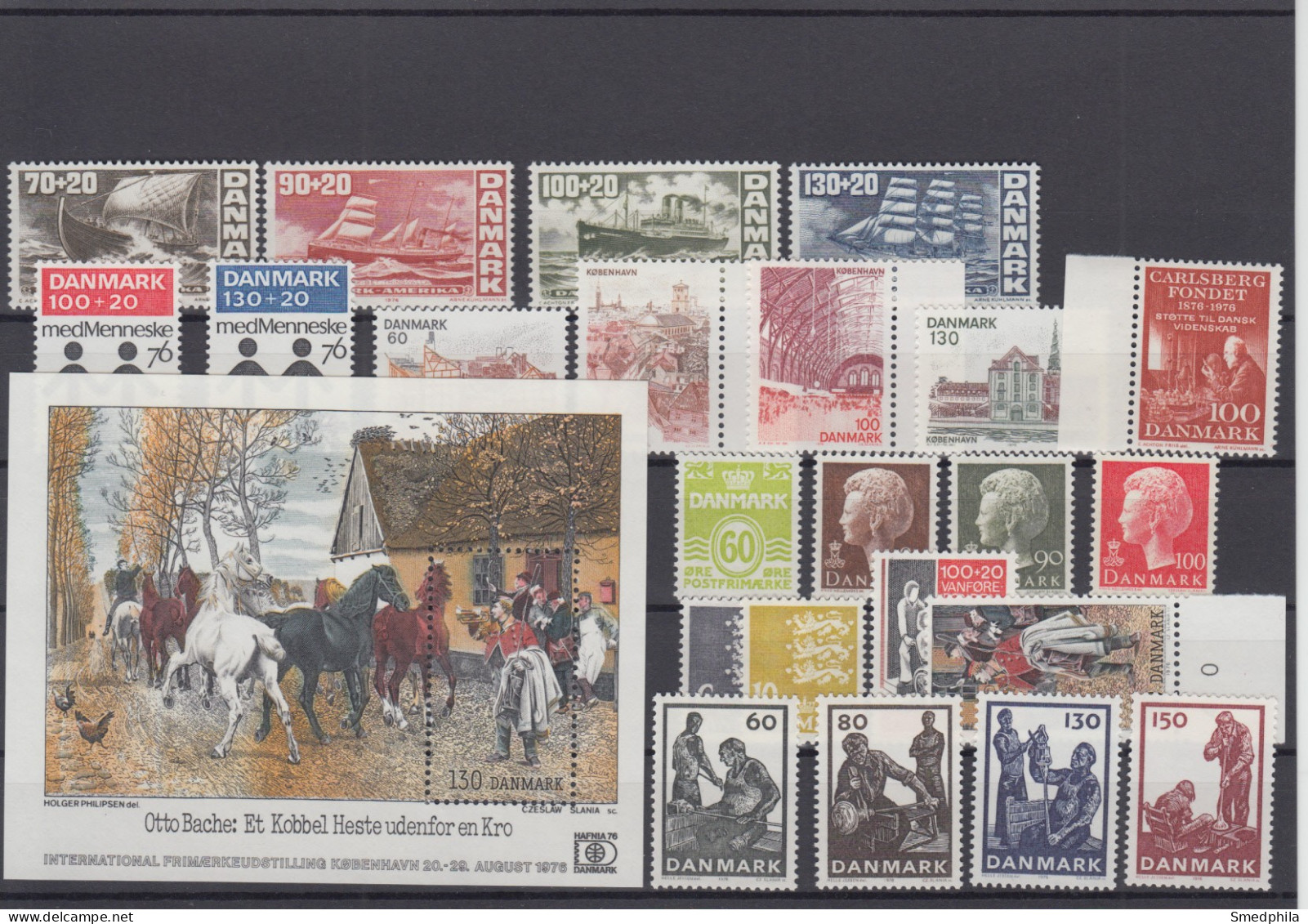 Denmark 1976 - Full Year MNH ** - Années Complètes