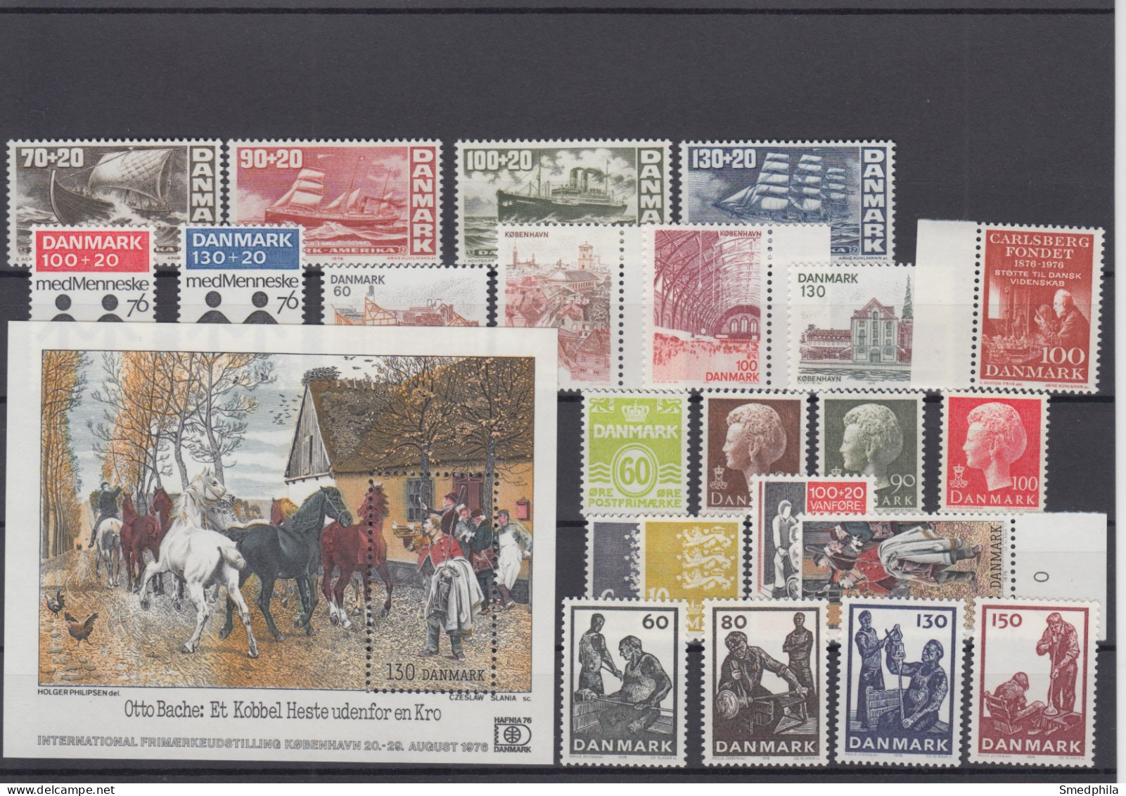 Denmark 1976 - Full Year MNH ** - Full Years