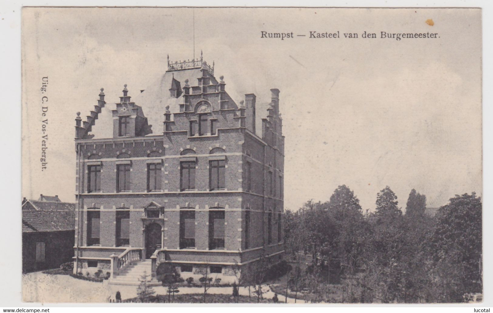 Rumpst - Rumst - Kasteel Van De Burgemeester - Uitg. C. De Vos-Verberght - Rumst