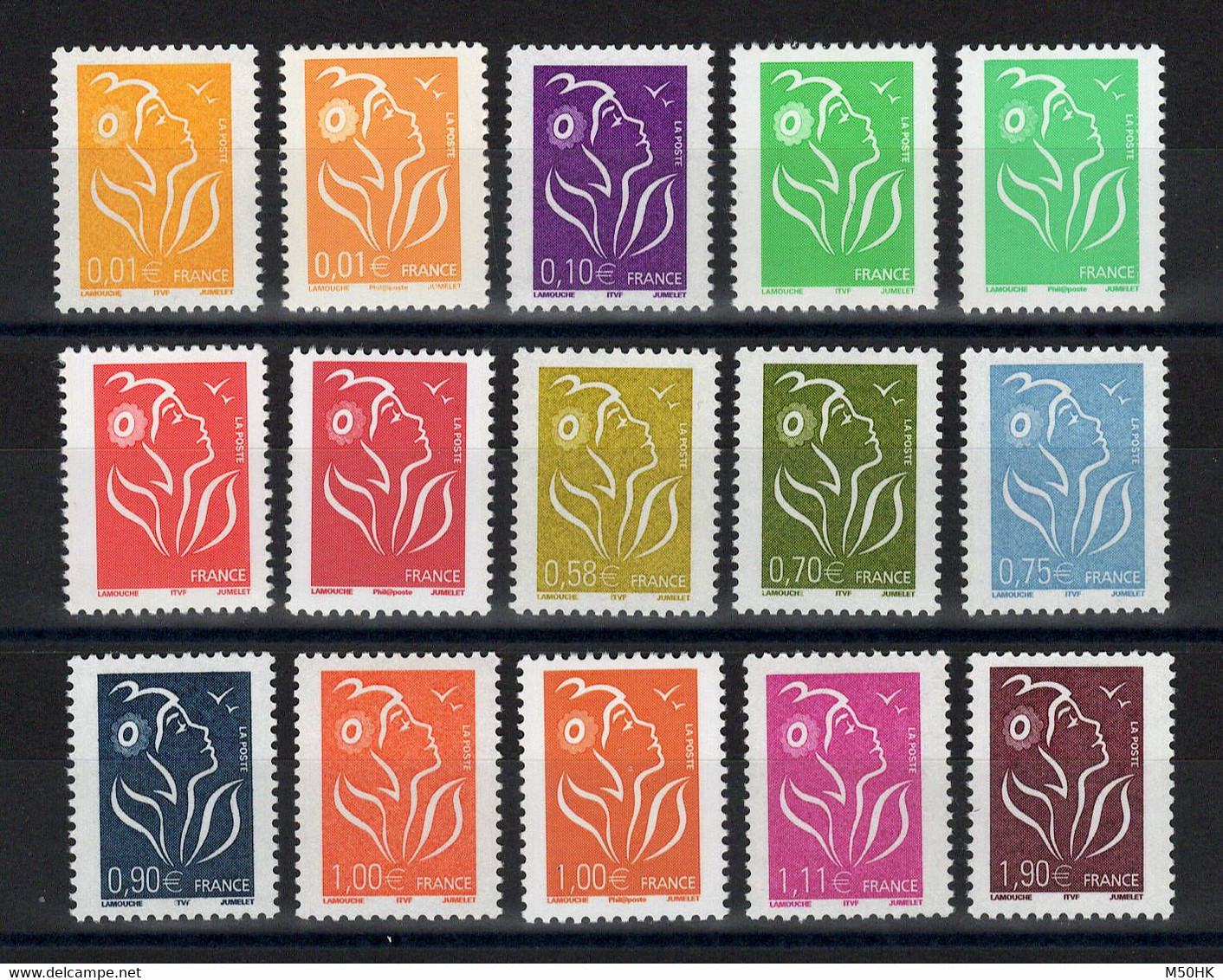 YV 3731 à 3741 N** MNH Complète 15 Valeurs - Unused Stamps