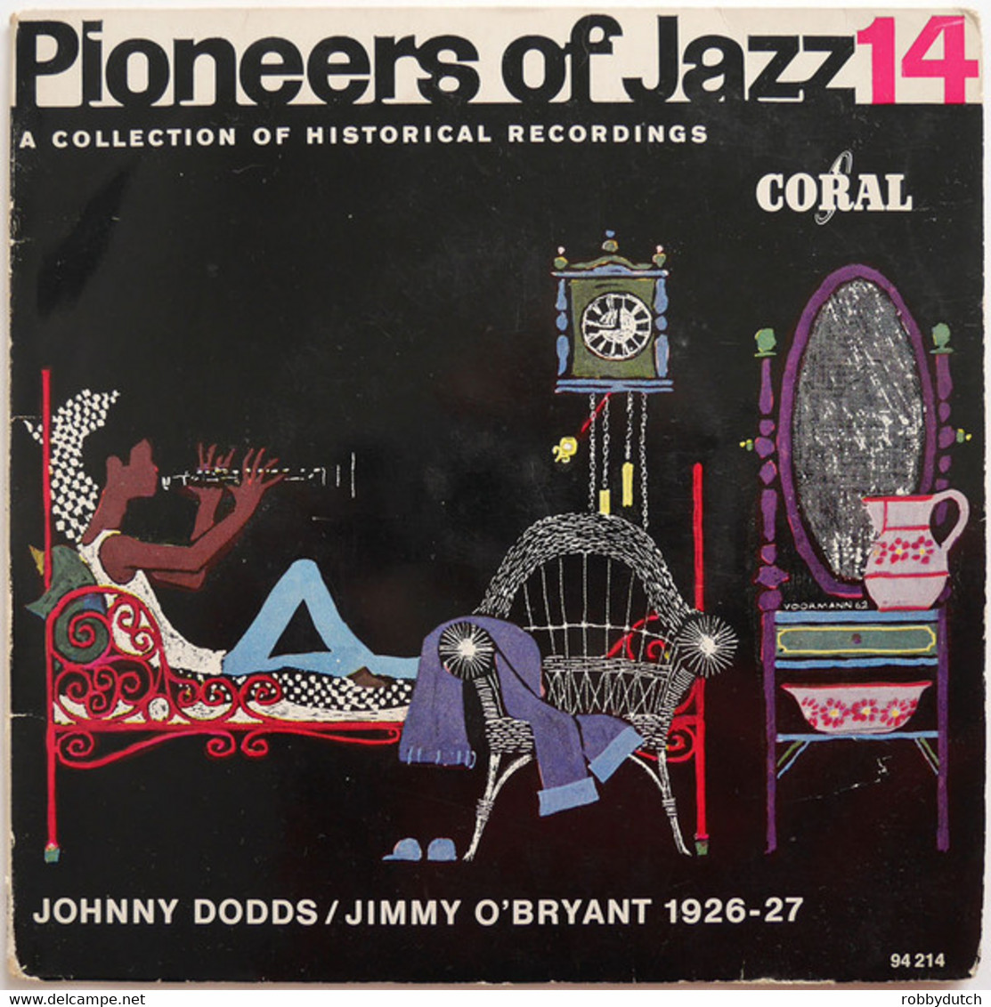 * 7" EP *  JOHNNY DODDS / JIMMY O' BRYANY 1926-27 (PIONEERS OF JAZZ 14) - Jazz