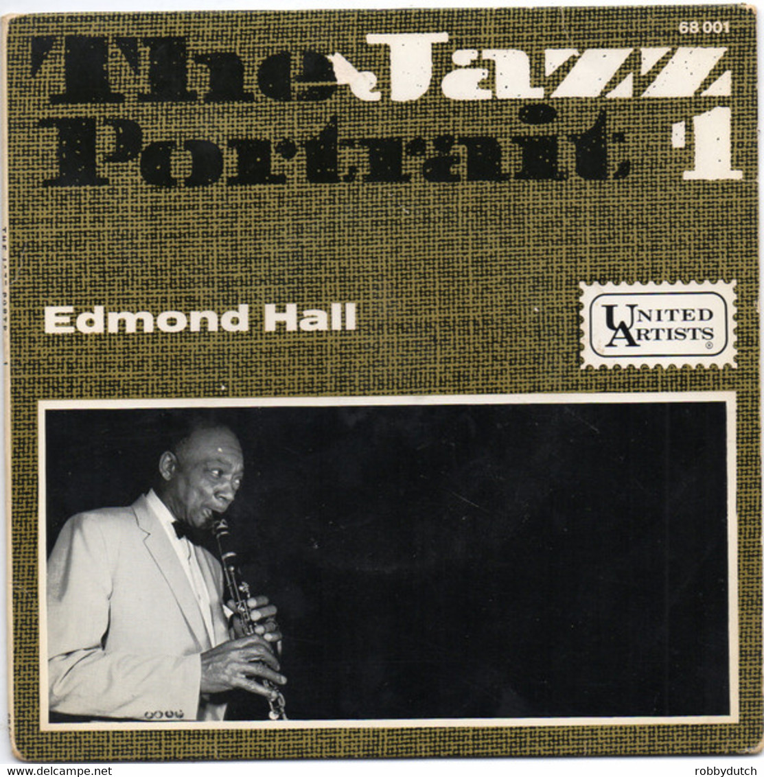 * 7" EP *  EDMOND HALL - THE JAZZ PORTRAIT 1  (Germany 1961 EX-!!) - Jazz