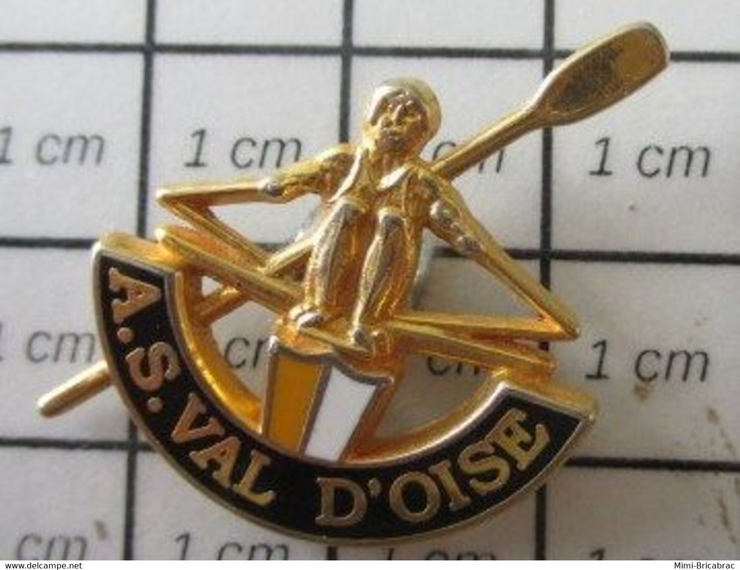 2422 Pin's Pins / Beau Et Rare / THEME : SPORTS / CLUB AVIRON A.S. VAL D'OISE Par DECAT - Roeisport