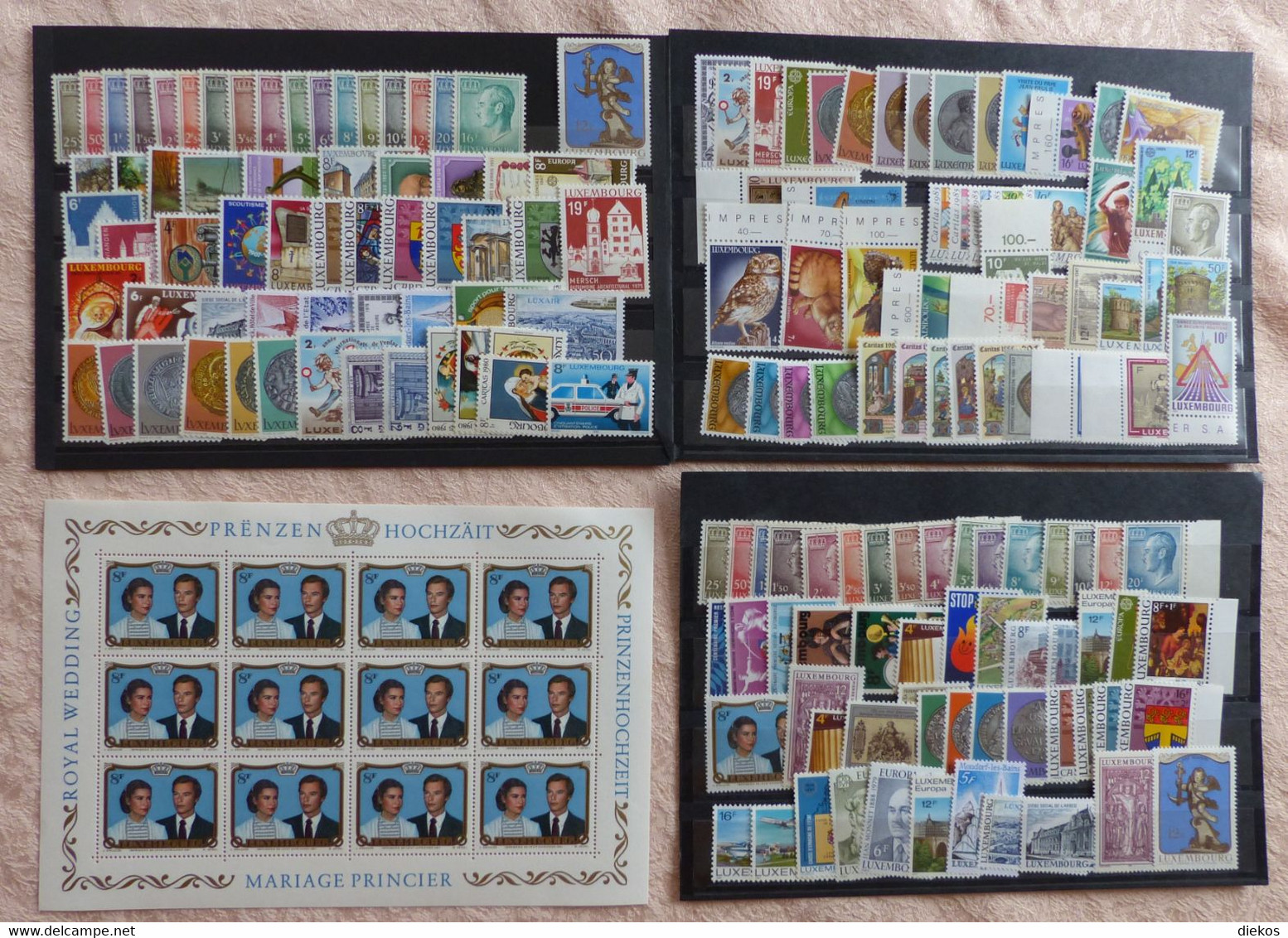 Luxembourg Sammlung Lot  MNH Postfrisch ** #L779 - Collections