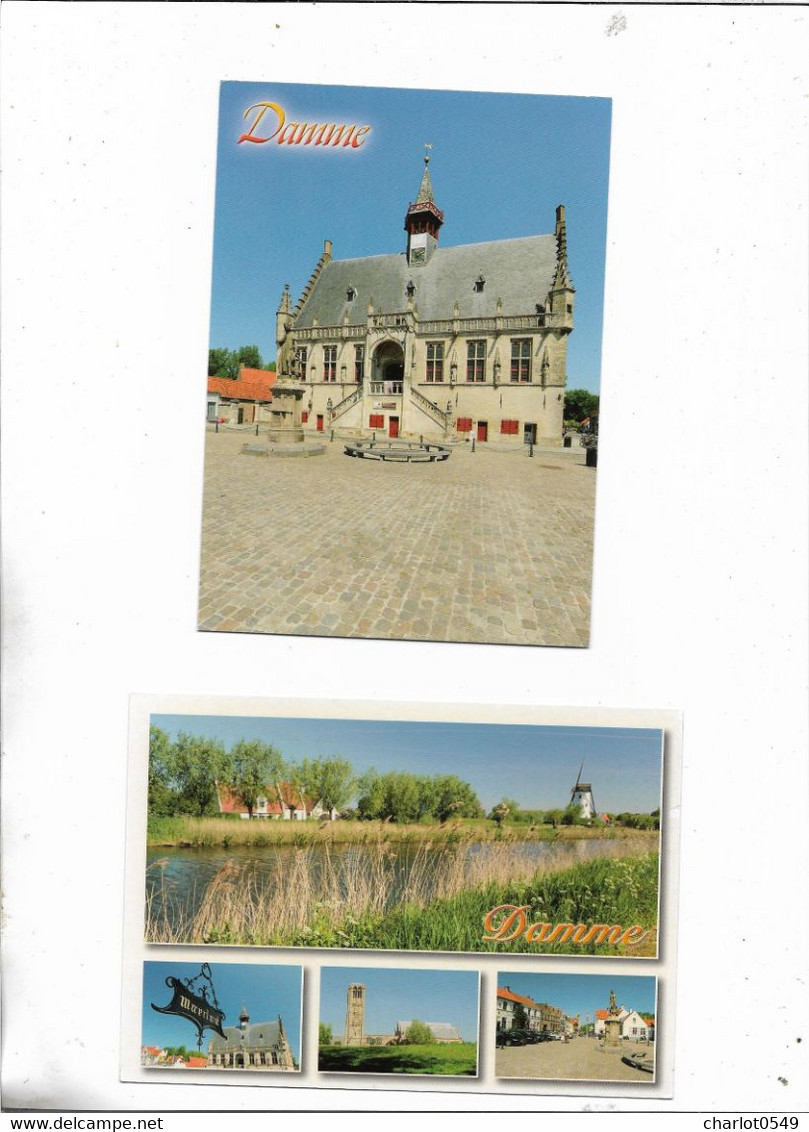 2 Cartes De Damme - Damme