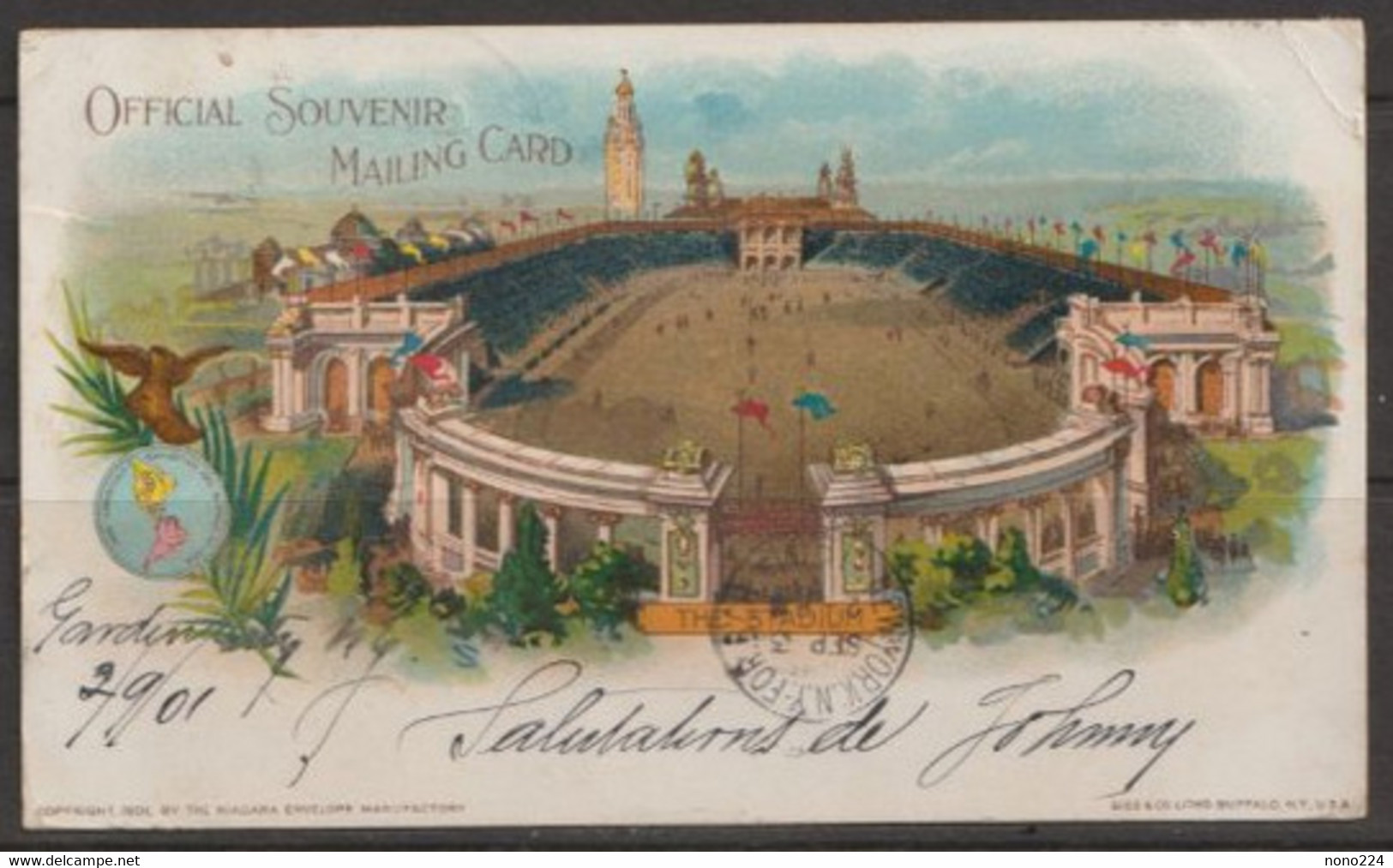 Carte P De 1901 ( The Stadium ) - Stadien & Sportanlagen
