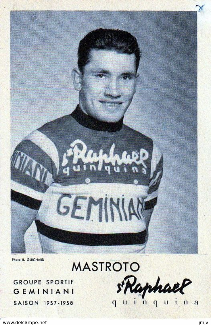 Raymond MASTROTTO - Cyclisme