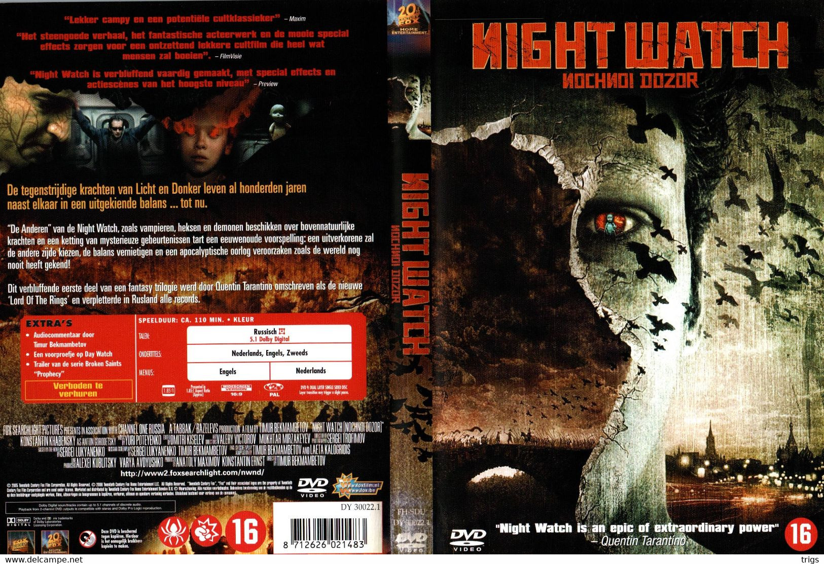 DVD - Night Watch - Horror