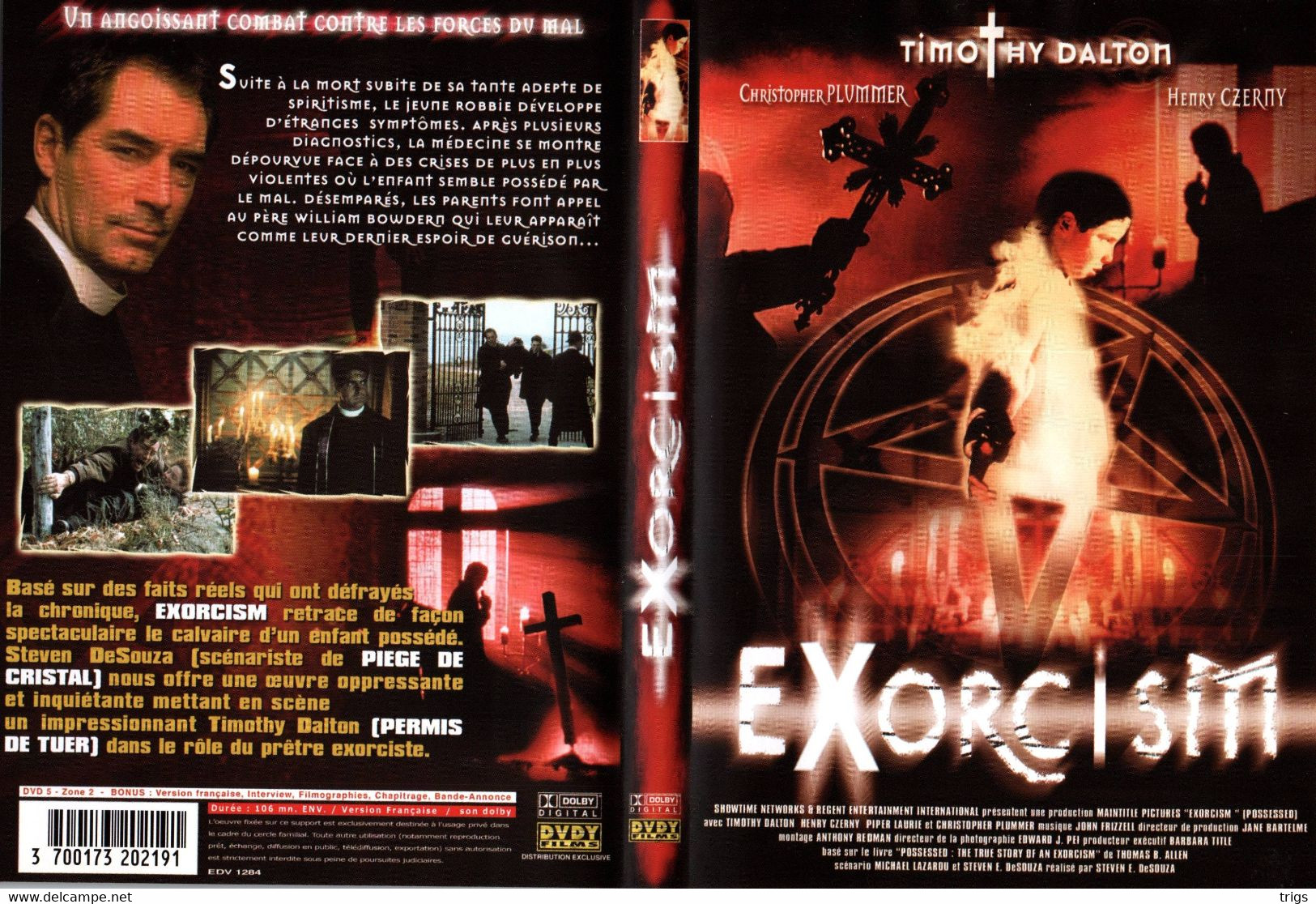 DVD - Exorcism - Horreur