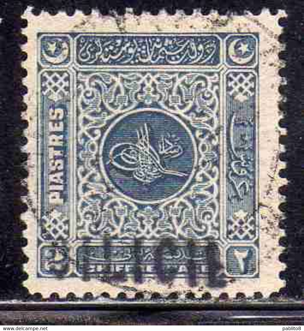 FRENCH CILICIE CILICIA FRANCAISE 1919  TURKISH STAMP POSTAGE DUE TAXE 2pi USED USATO OBLITERE' - Gebraucht