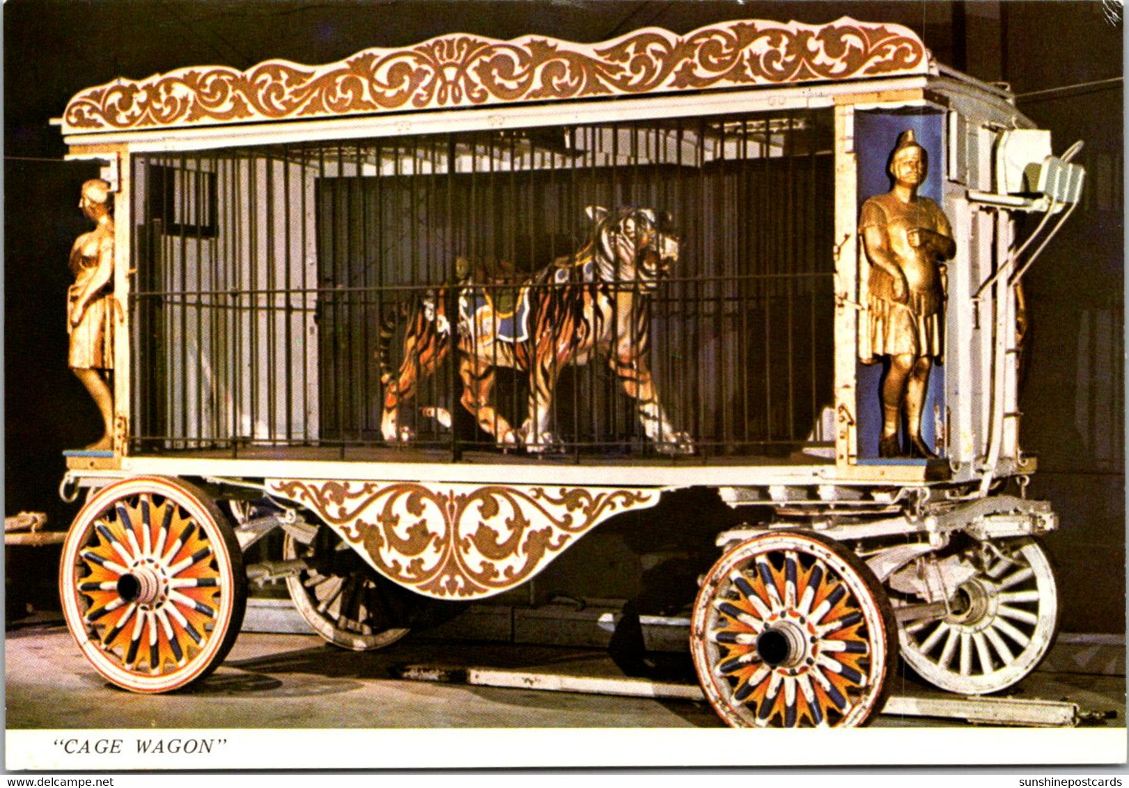 Florida Sarasota Ringling Museum Of The Circus "Cage Wagon" - Sarasota