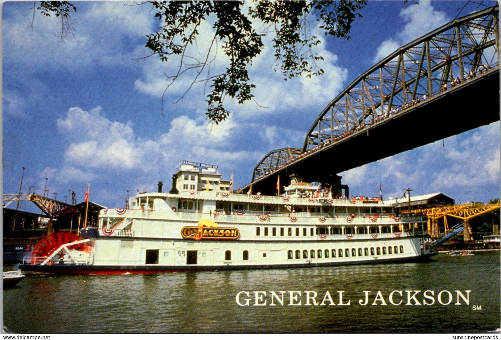 Tennessee Nashville "General Jackson" Heading Up River From Downtown - Nashville