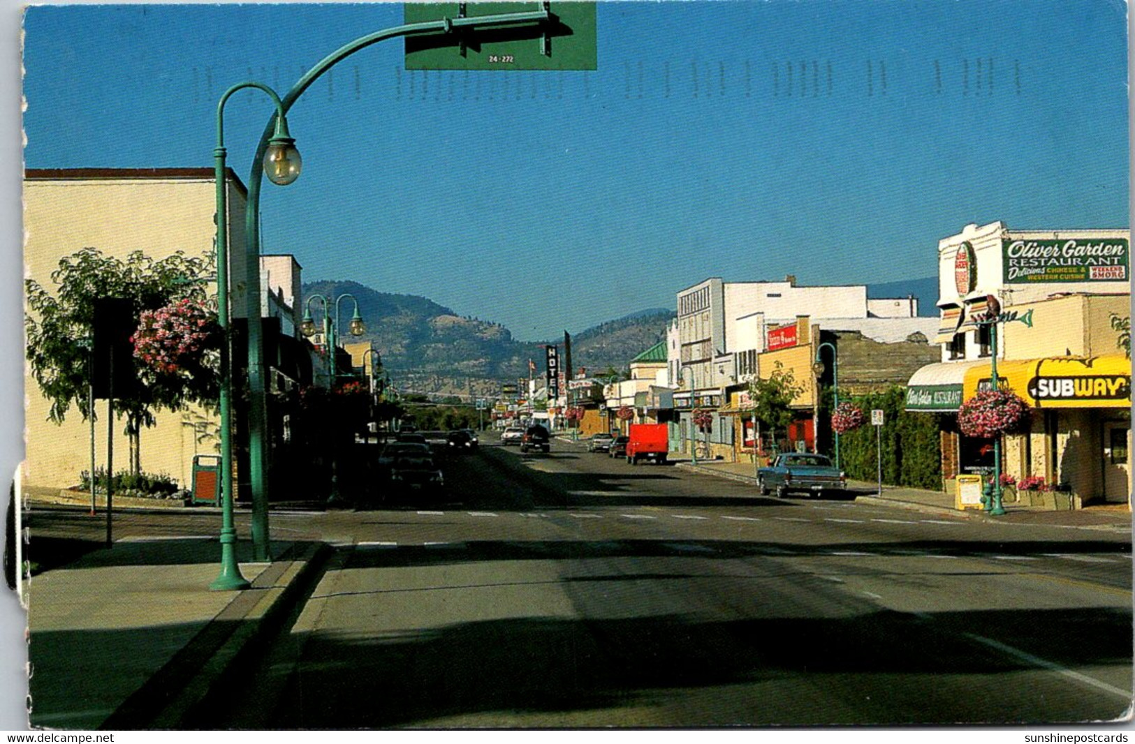Canada British Columbia Oliver Main Street Highway 97 - Oliver
