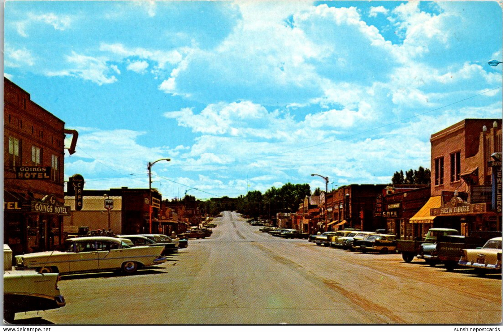 Wyoming Gillette Main Street Business Section - Gillette