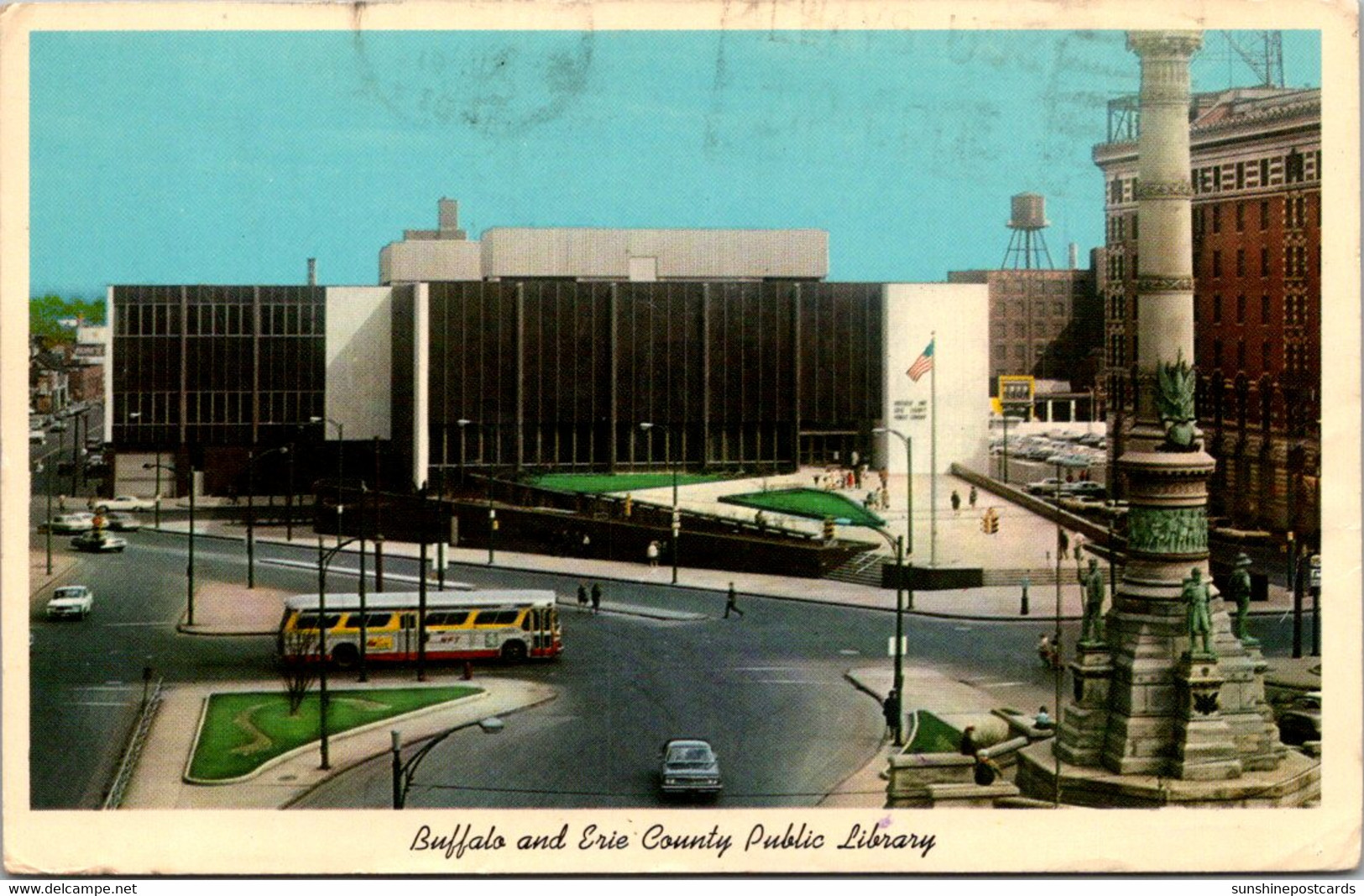 New York Buffalo And Erie County Public Library 1967 - Buffalo