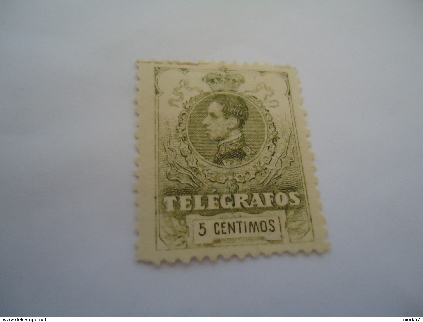 SPAIN TELEGRAFOS  MNH   STAMPS KNGS 5C - Telegramas