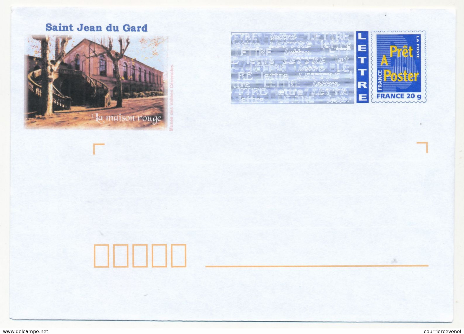 Série 5 PAP Touristiques "SAINT JEAN DU GARD", Neufs Et SUP - PAP: Sonstige (1995-...)