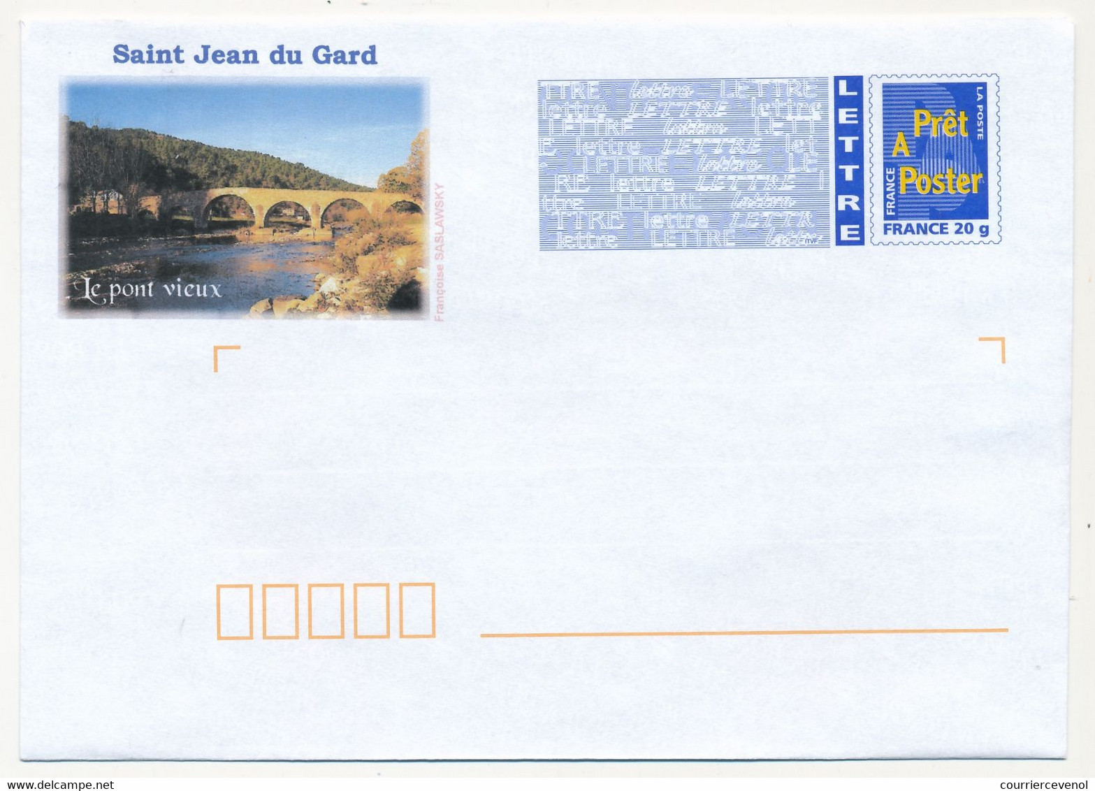 Série 5 PAP Touristiques "SAINT JEAN DU GARD", Neufs Et SUP - PAP: Sonstige (1995-...)