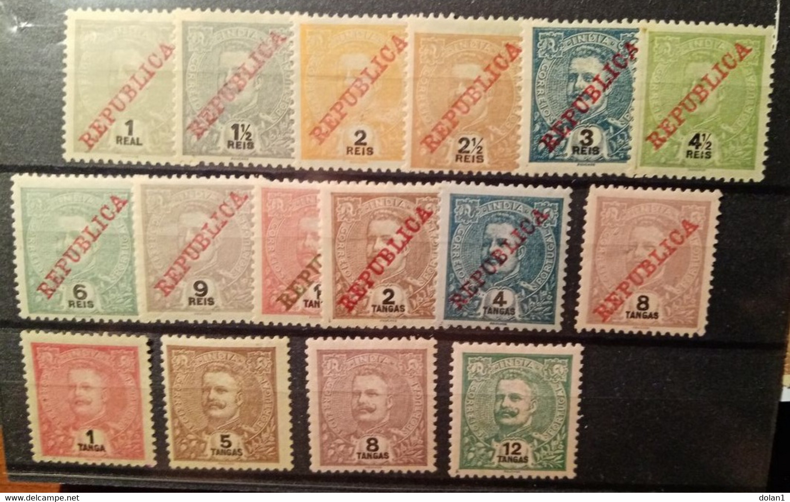 Inde Portugaise - Lot De Timbres Avec Charniéres - Portuguese India