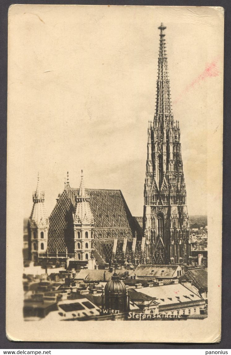 WIEN  AUSTRIA, STEFANSKIRCHE, OLD PC - Stephansplatz