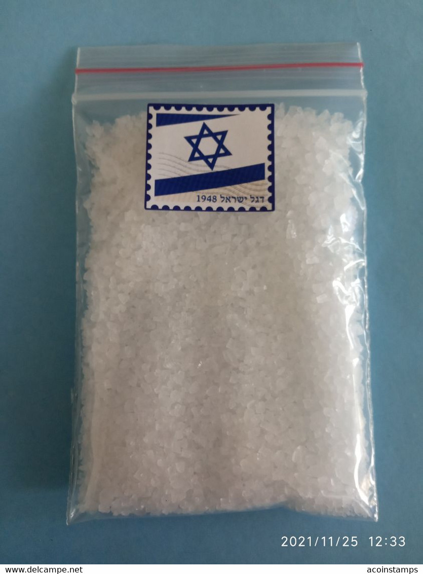 Pure Salt From Dead Sea Holy Land Bible Earth. 50 G, "JUDAICA: "ISRAEL FLAGL" - Autres & Non Classés