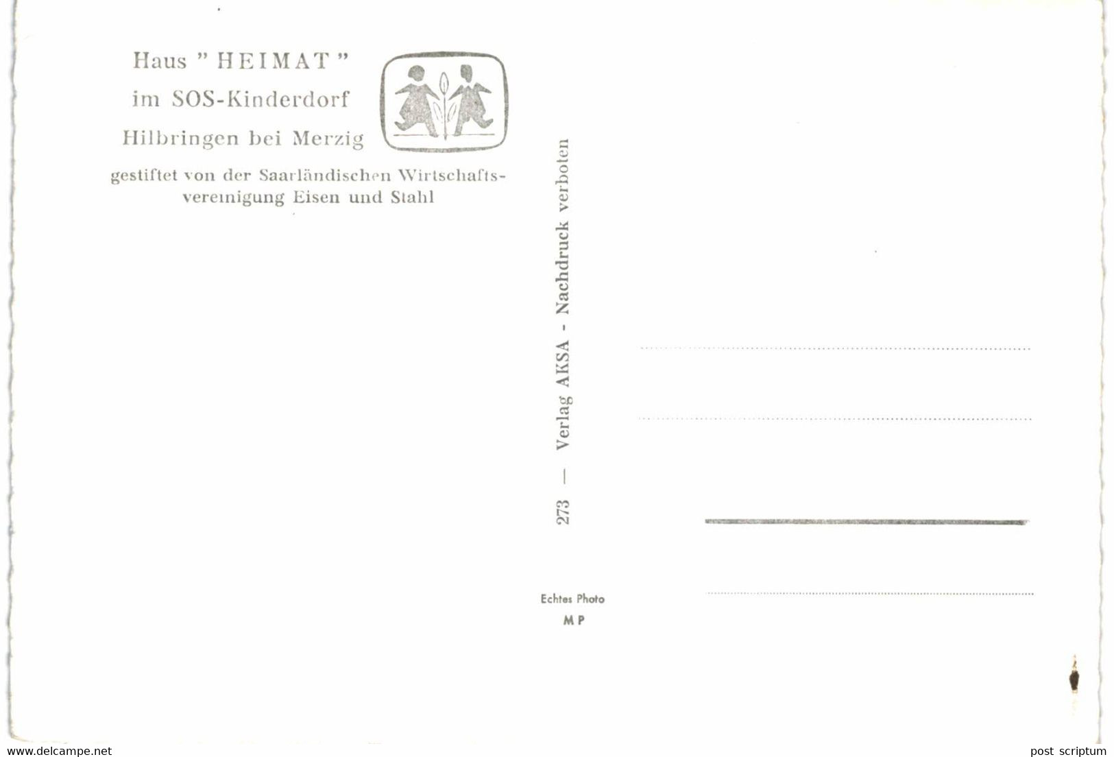 Allemagne - Hilbringen Bei Merzig - Haus Heimat Im SOS Kinderdorf - Kreis Merzig-Wadern