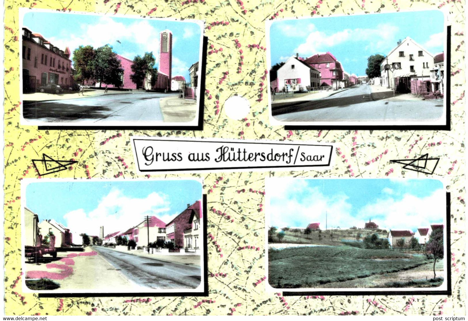 Allemagne - Grüss Aus Hüttersdorf - Kreis Saarlouis