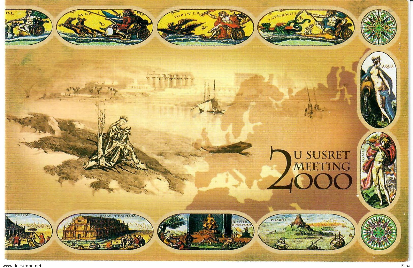 JUGOSLAVIA 2000 - LIBRETTO VERSO L'ANNO 2000 - MNH/** - Cuadernillos