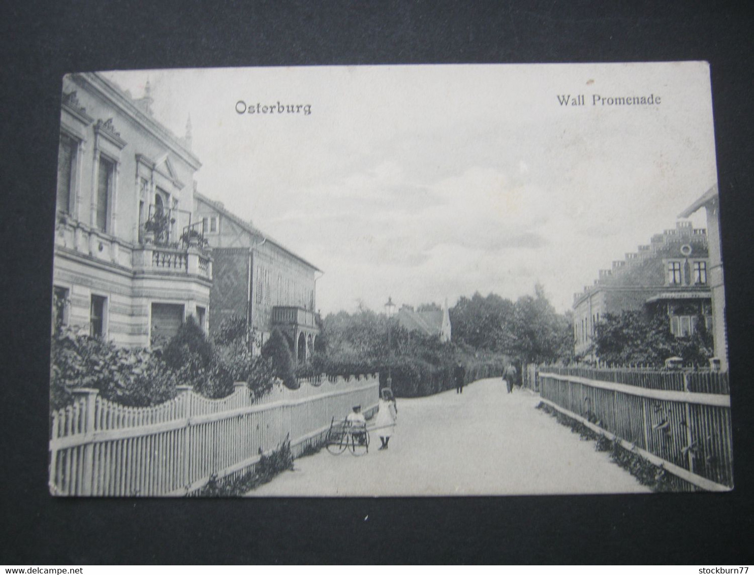 OSTERBURG , Strasse   ,  Schöne Karte Um 1906 - Osterburg