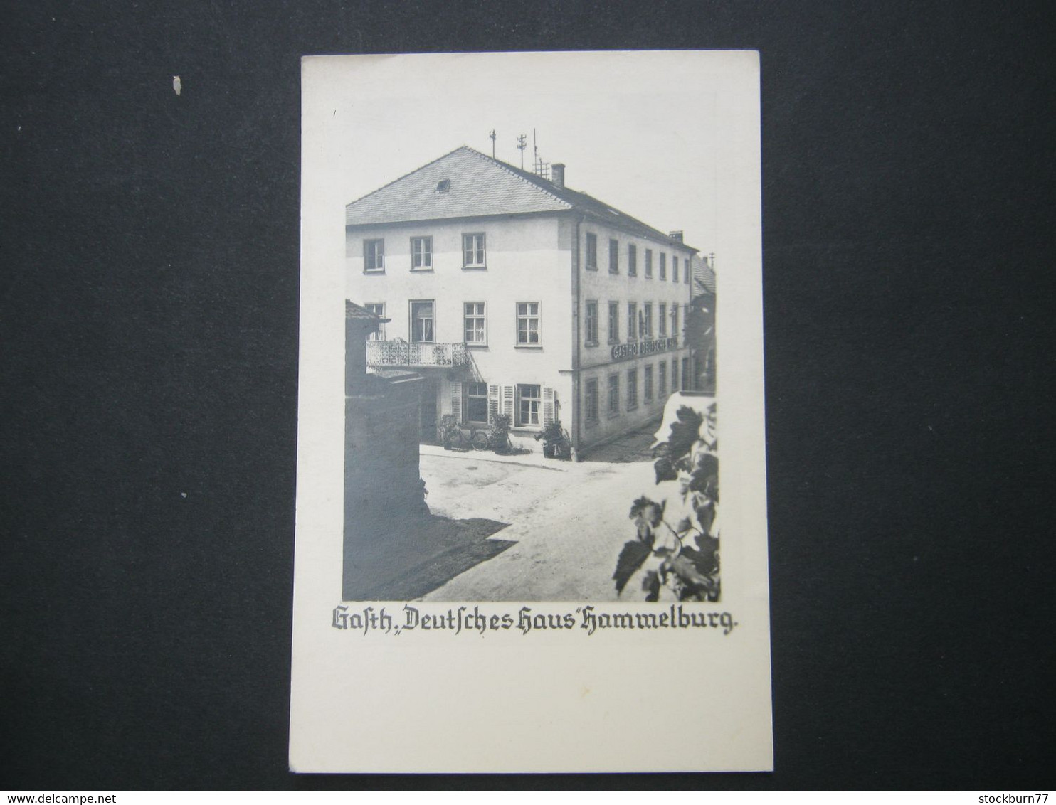 HAMMELBURG , Gasthof ,  Schöne Karte Um 1940 - Hammelburg