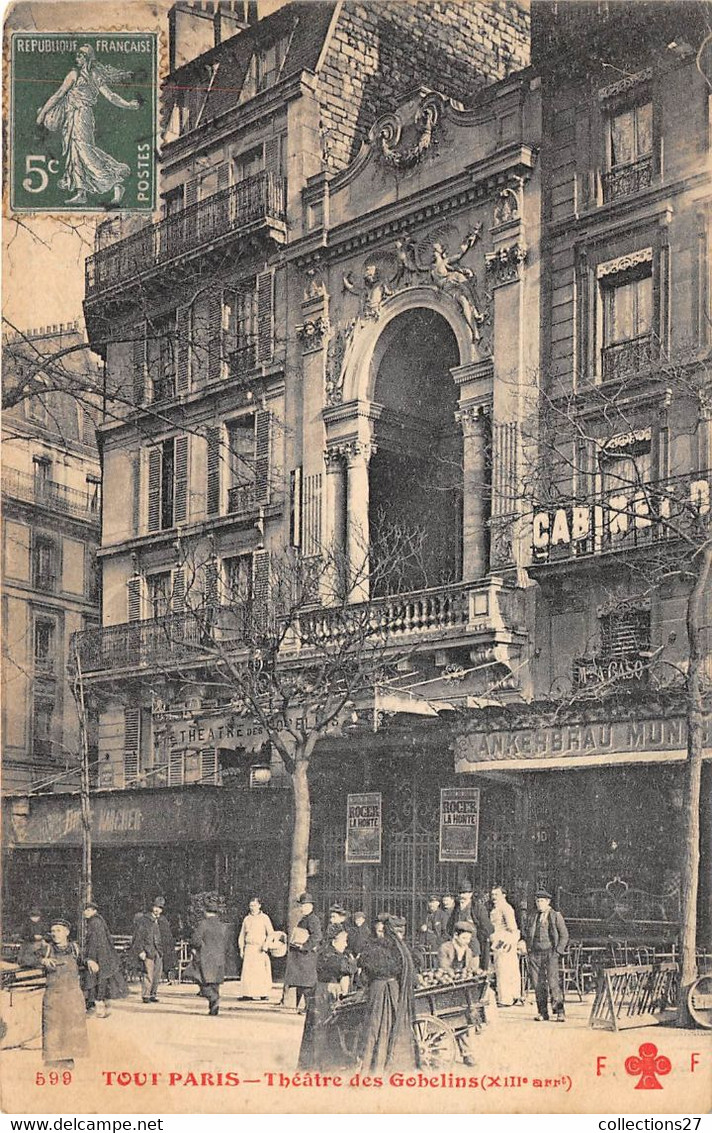 PARIS-75013- TOUT PARIS- THEATRE DES GOBELINS - Distretto: 13