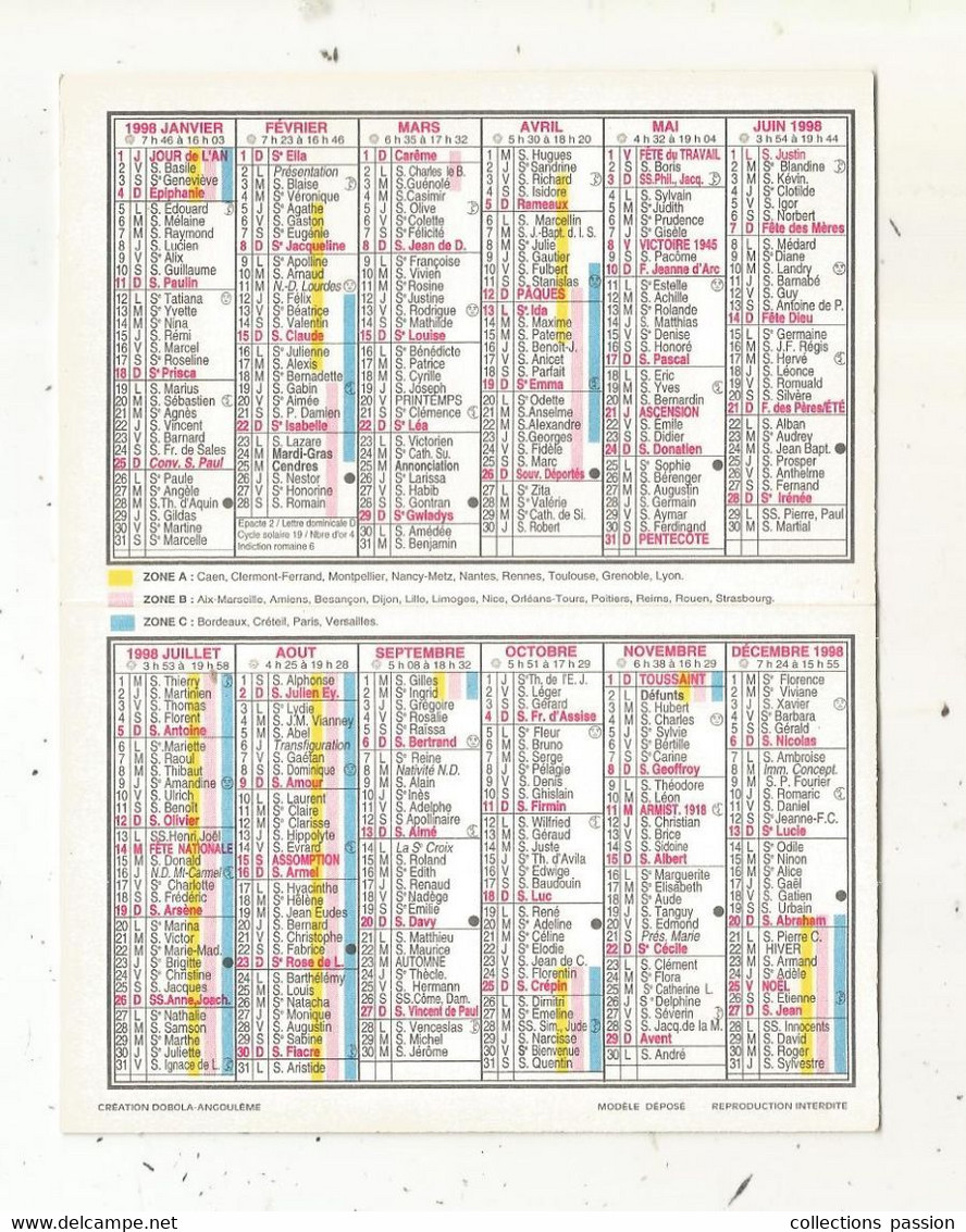 Calendrier Fidèle 2024 - Fidèle