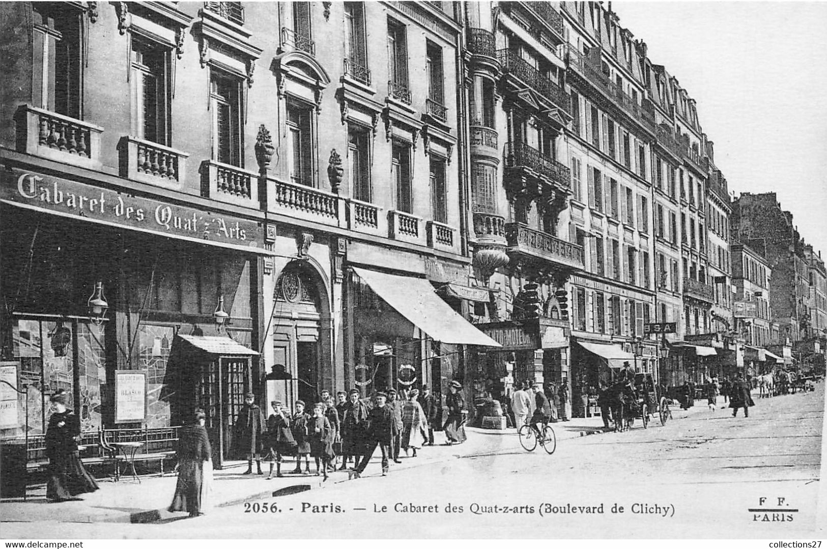 PARIS-75009- LE CABARET DES QUAT-Z-ARTS- BOULEVARD DE CLICHY - Arrondissement: 09