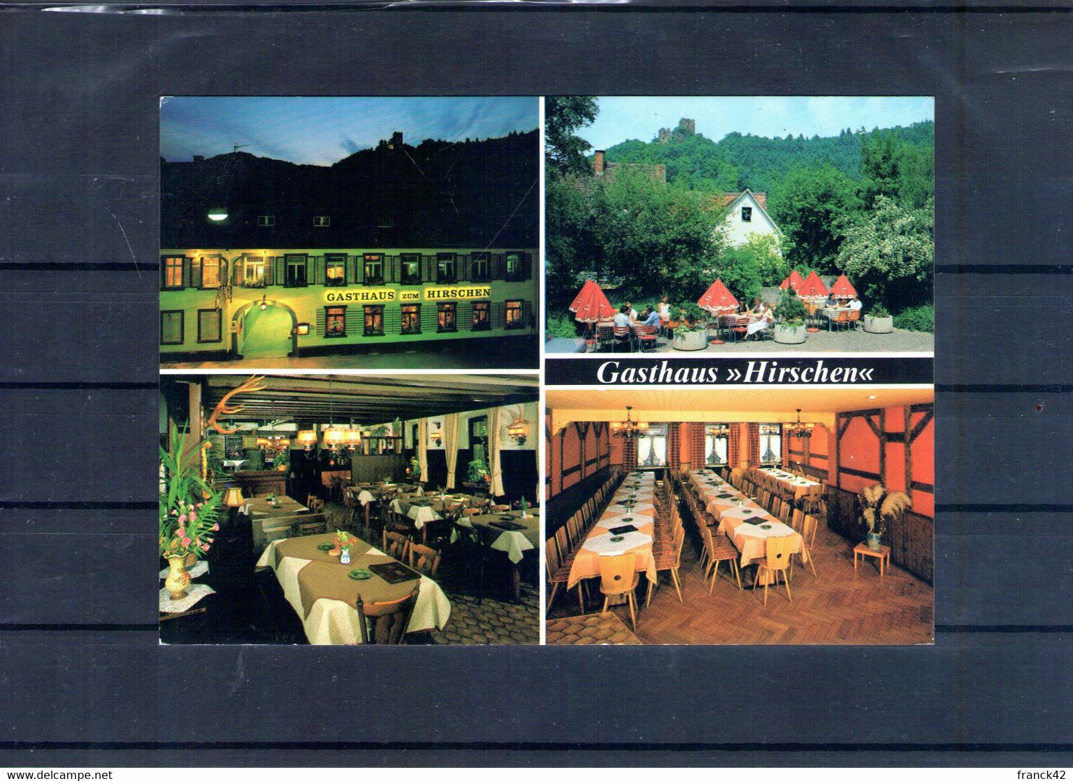 Allemagne. Waldkirch. Gasthaus Hirschen. Carte Moderne - Waldkirch