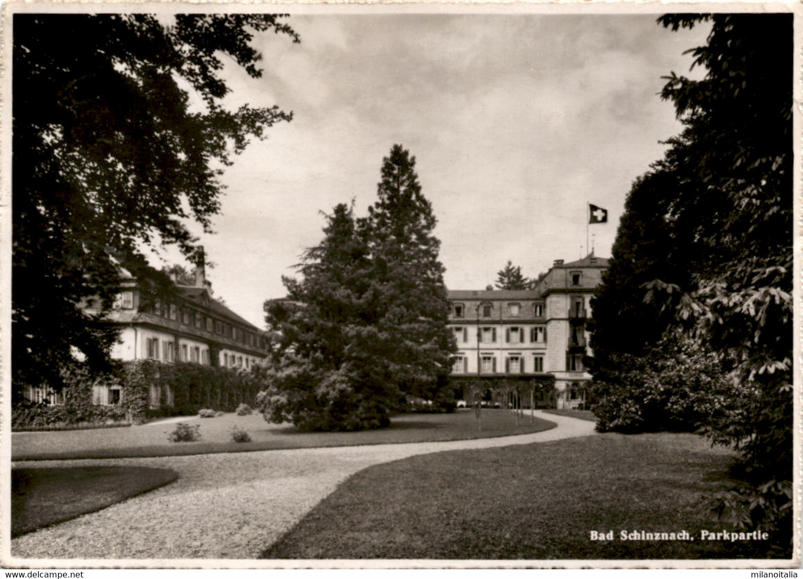 Bad Schinznach - Parkpartie (8570) * 27. 5. 1947 - Schinznach 