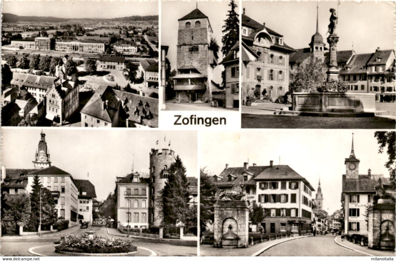 Zofingen - 5 Bilder (3469) * 21. 8. 1961 - Zofingen