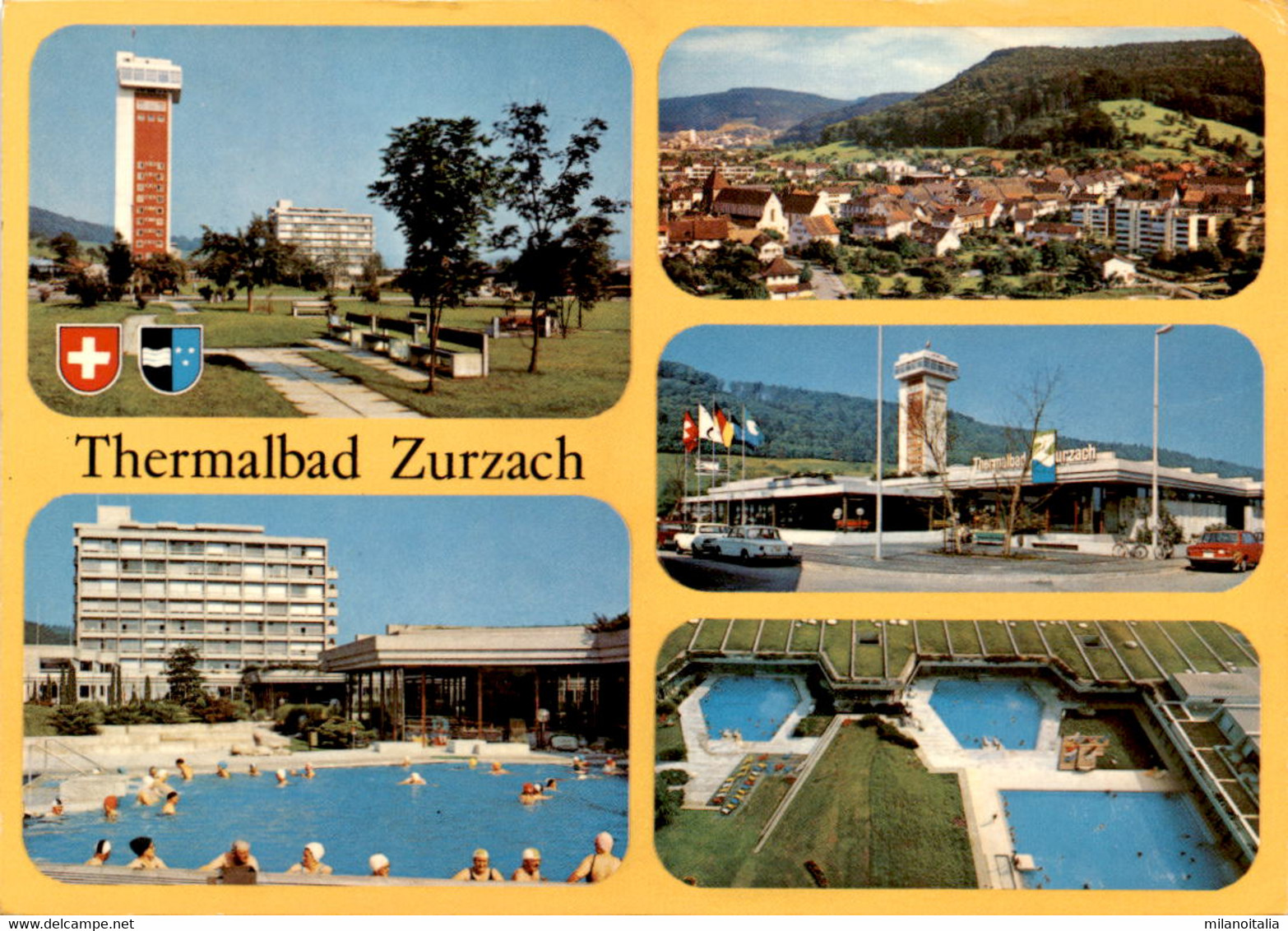 Thermalbad Zurzach - 5 Bilder (1563) * 15. 7. 1981 - Zurzach