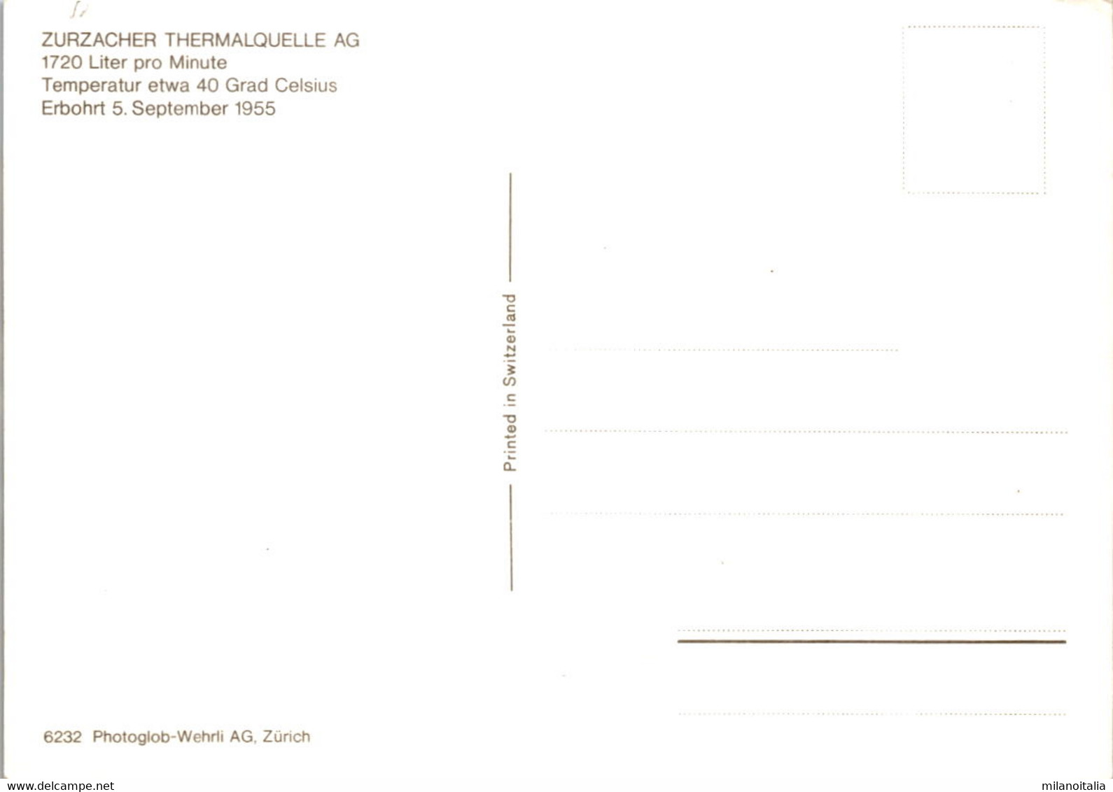 Zurzacher Thermalquelle AG (6232) - Zurzach