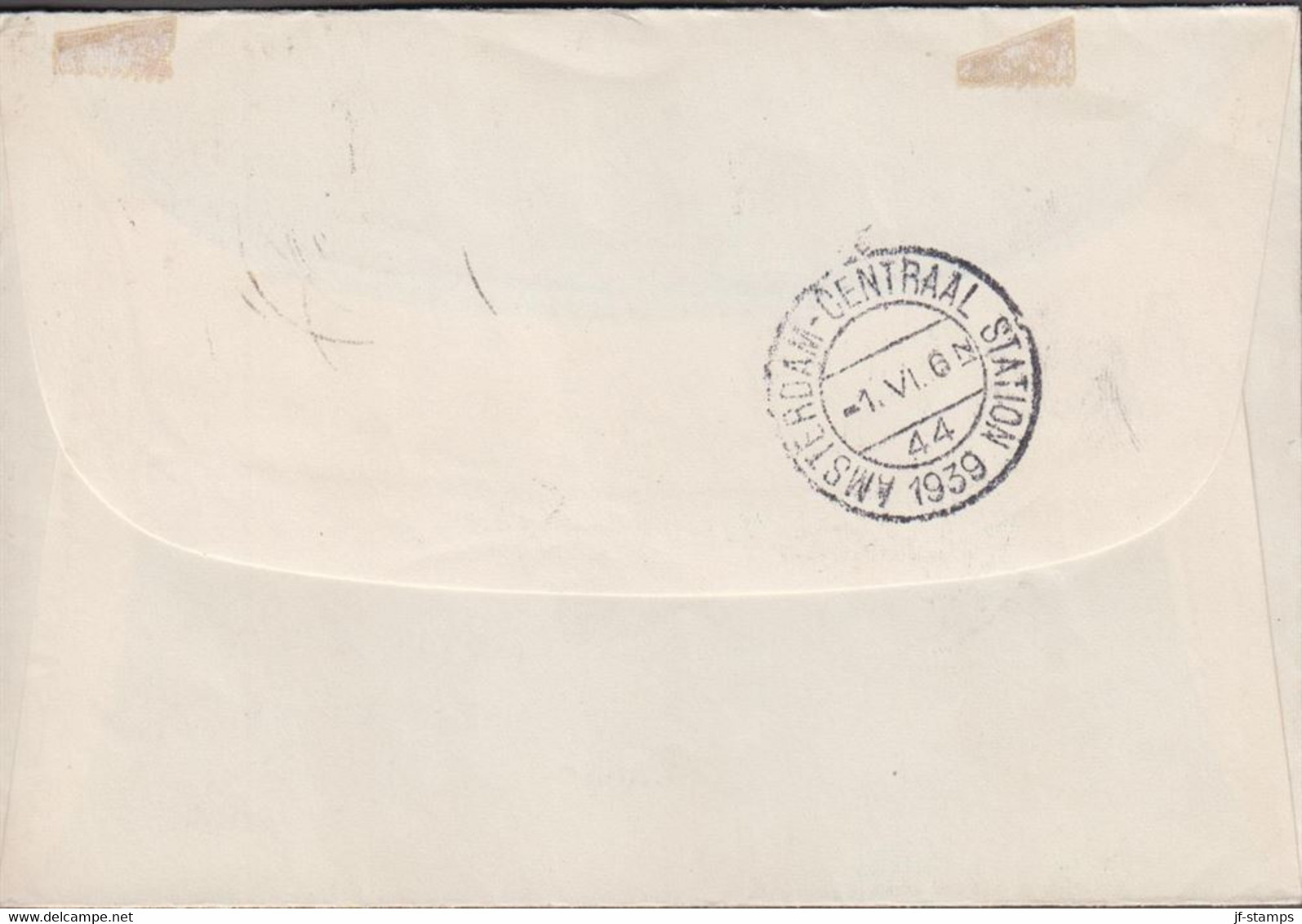 1939. NORGE. 20 + 15 + 10 ØRE HOLBERG On Small Cover Cancelled LUFTPOSTRUTEN OSLO - AMSTE... (Michel 163-165) - JF523506 - Briefe U. Dokumente