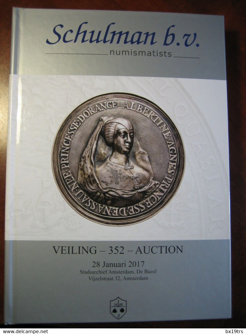 CATALOGUE DE VENTE 352 - VEILINGCATALOGUS - SCHULMAN B.V. - Amsterdam - Livres & Logiciels