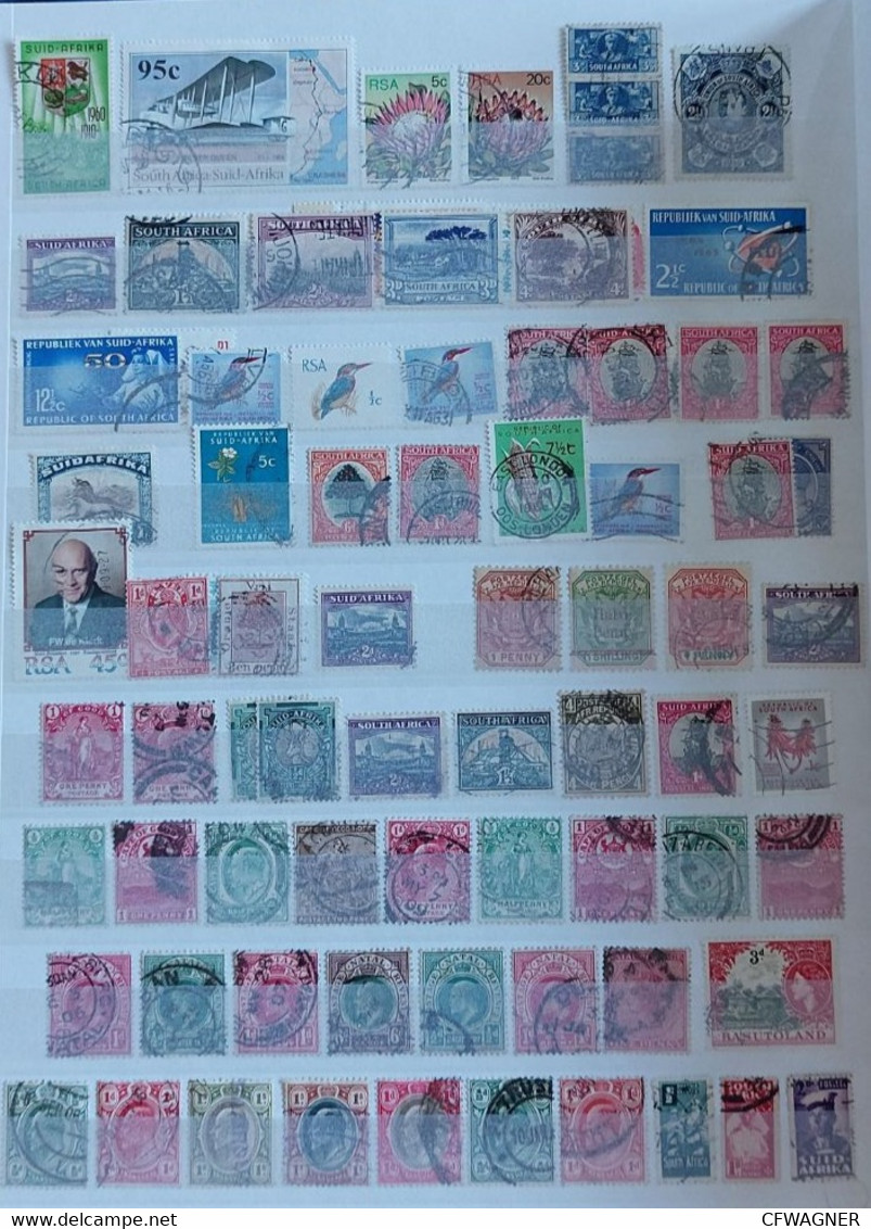 RSA; Lot Of Old And New Stamps, All Used / Cancelled / Gestempelt - Collections, Lots & Series