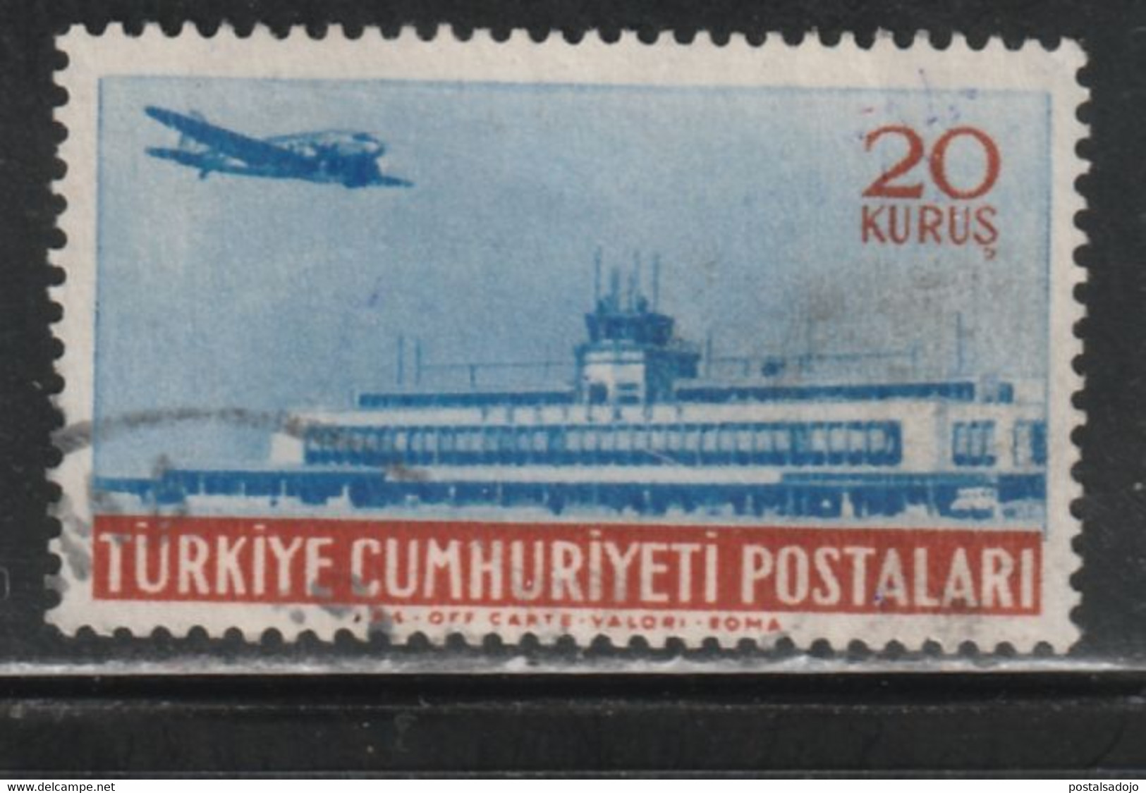 TURQUIE 632 // YVERT 29  // 1954 - Poste Aérienne