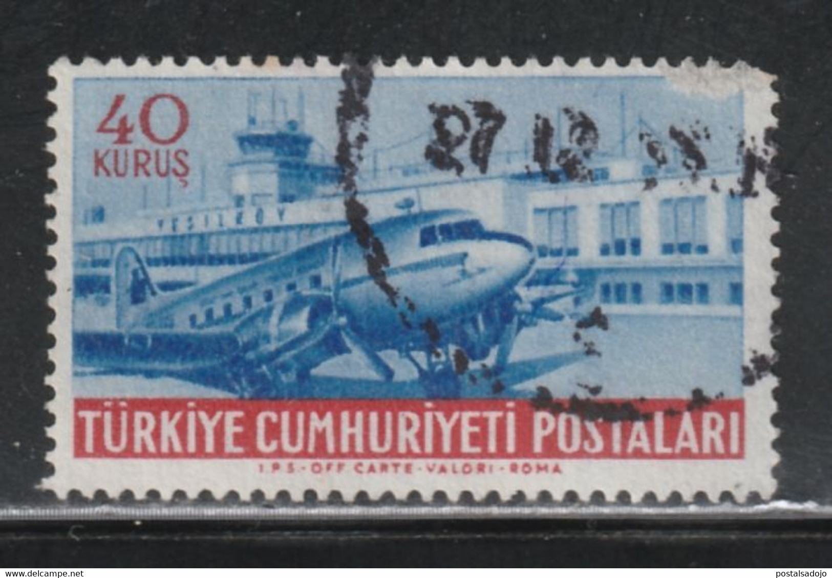 TURQUIE 633 // YVERT 31  // 1954 - Poste Aérienne