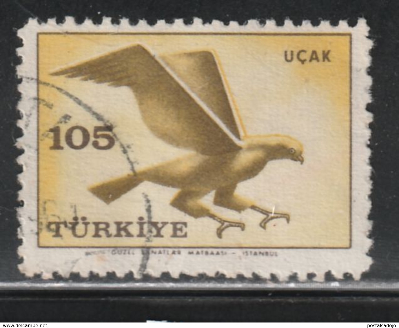TURQUIE 634 // YVERT 42  // 1954 - Airmail