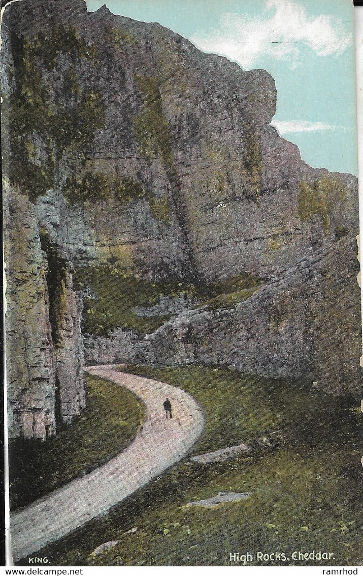 CHEDDAR, High Rocks (Publisher - Shurey's Publications) Date - Unknown, Unused - Cheddar