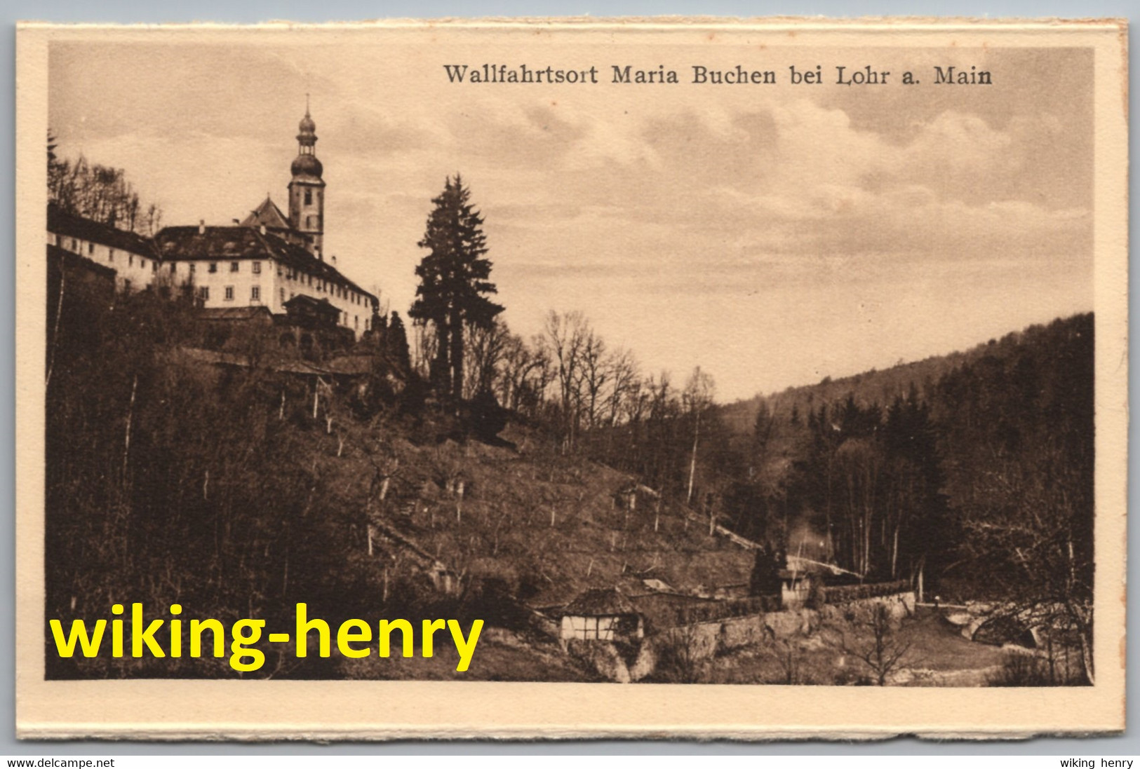 Lohr Am Main - S/w Wallfahrtsort Maria Buchen - Lohr