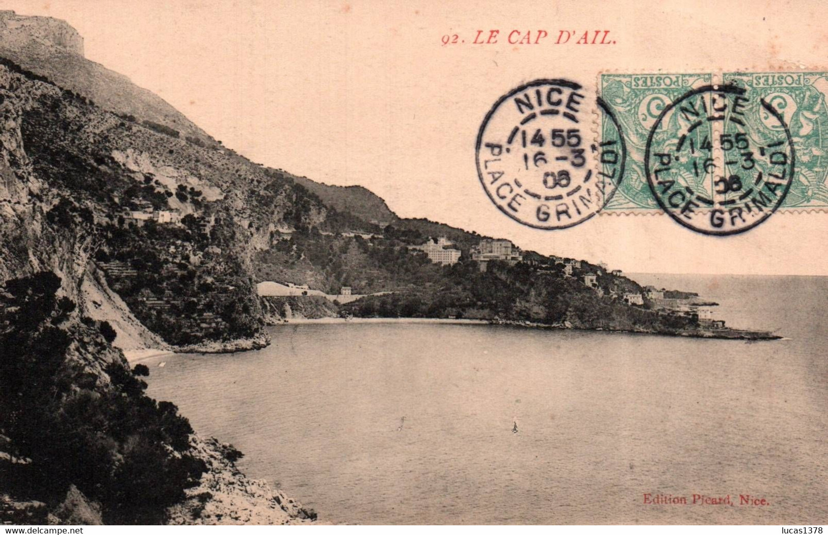 06 / LE CAP D AIL / PICARD 92 - Cap-d'Ail